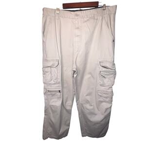 Coliseum Cargo Pants Men's Khaki 38X30 Streetwear Skater Vintage Y2K Wide Leg